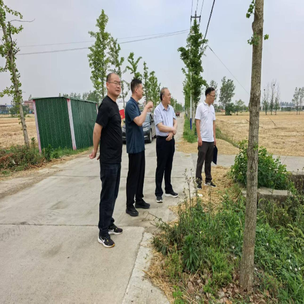 市数据资源管理局深入乡村督导农村人居环境整治工作